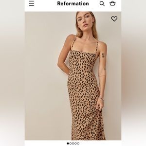 dover dress reformation in bobcat, sold out